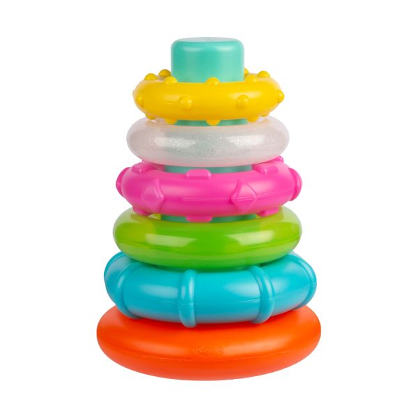 Playgro Sort And Stack Tower With Glitter Ring