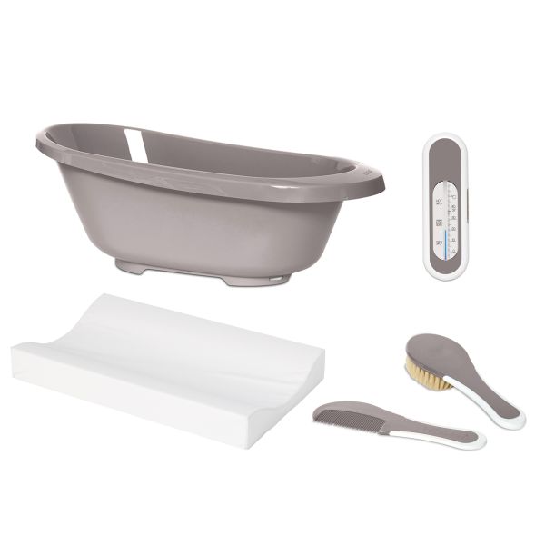 Bébé-Jou Sense Badset Basis - 4-Delig - Chalk Brown Bébé-Jou Sense Badset Basis - 4-Delig - Chalk Brown