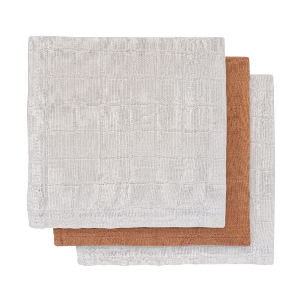 Jollein Monddoek Bamboe Hydrofiel 3-Pack Jollein Monddoek Bamboe Hydrofiel 3-Pack