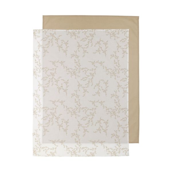 Meyco Wieglaken Uni Branches Sand 75 x 100 cm (2-Pack)