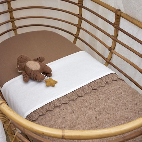 Meyco Ledikantlaken Uni Offwhite 2-Pack 100x150cm Meyco Ledikantlaken Uni Offwhite 2-Pack 100x150cm