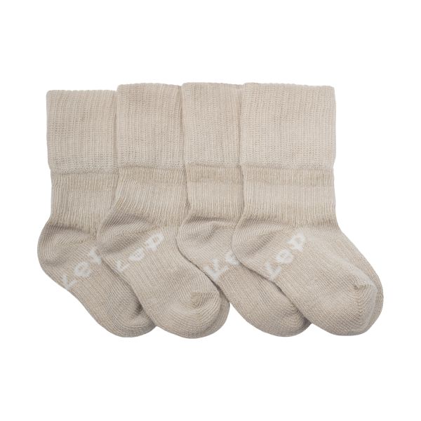 Kipkep Blijf-Sokjes - 0-6 Mnd - Cookie 2-pack Kipkep Blijf-Sokjes - 0-6 Mnd - Cookie 2-pack