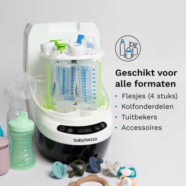 Baby Brezza Bottle Washer Pro - Black / White