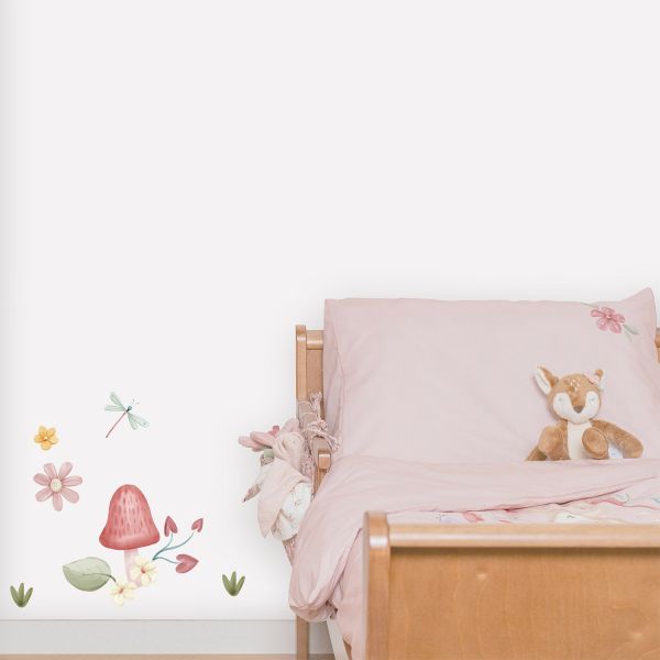 Little Dutch Muurstickers Fairy Garden - 3x A4 Size Sheets Little Dutch Muurstickers Fairy Garden - 3x A4 Size Sheets