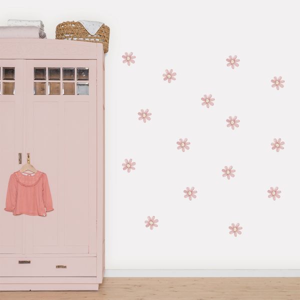 Little Dutch Muurstickers Flowers Fairy Garden - 3x A4 Size Sheets Little Dutch Muurstickers Flowers Fairy Garden - 3x A4 Size Sheets