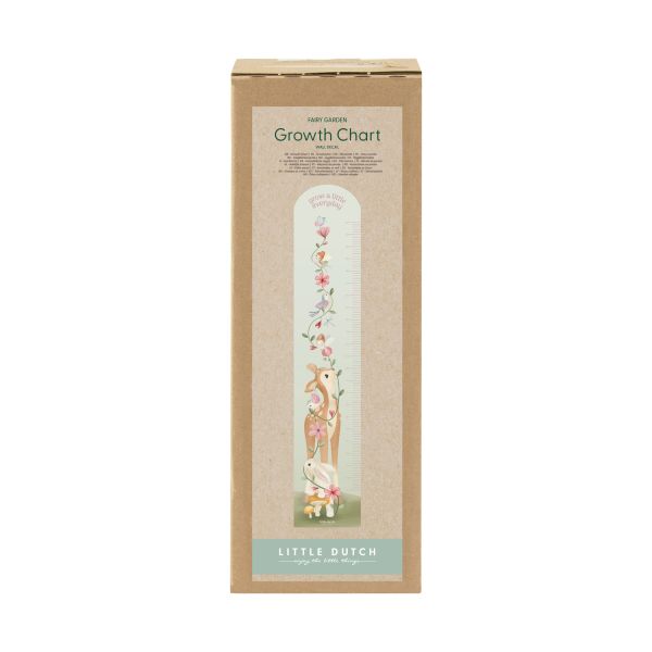 Little Dutch Muursticker Groeimeter Fairy Garden 27,5 x 142 cm Little Dutch Muursticker Groeimeter Fairy Garden 27,5 x 142 cm