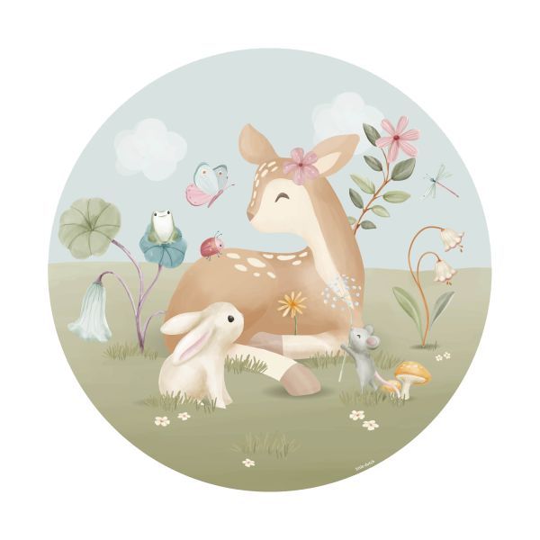 Little Dutch Wallpaper Circle Fairy Garden 100 cm Little Dutch Wallpaper Circle Fairy Garden 100 cm