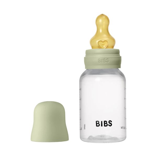 BIBS Fles - Slow Flow - 150 ml - Latex - Sage BIBS Fles - Slow Flow - 150 ml - Latex - Sage