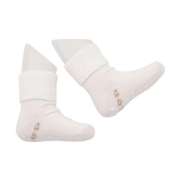 KipKep Anti-slip Blijf-Sokken - 12-18 Mnd - 1-Pack - Off-White KipKep Anti-slip Blijf-Sokken - 12-18 Mnd - 1-Pack - Off-White