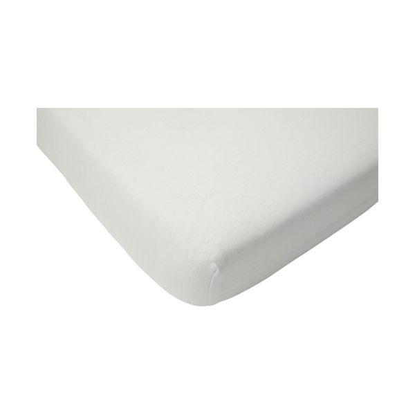 Jollein Juniorhoeslaken Jersey 70 x 140/150 cm Wit