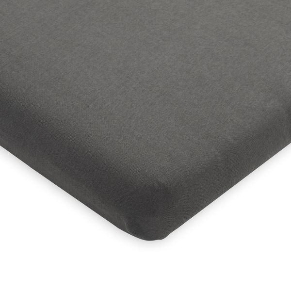 Jollein Wieghoeslaken Jersey 40 x 80/90 cm Storm Grey