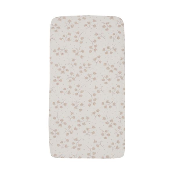 Jollein Hoeslaken Jersey 60x120cm - Leafy Dreams