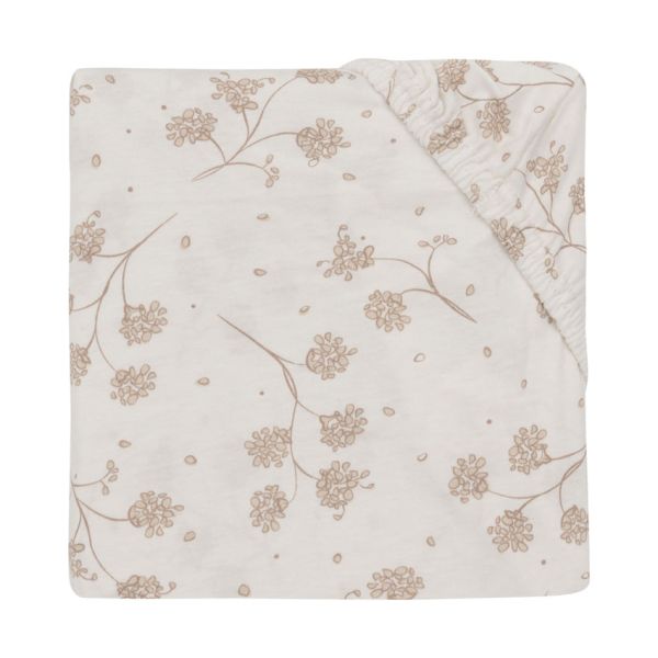 Jollein Hoeslaken Jersey 40/50x80/90cm - Leafy Dreams