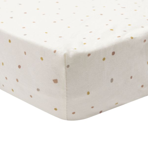 Jollein Hoeslaken - Jersey - Kangaroots - 40/50 x 80/90 cm