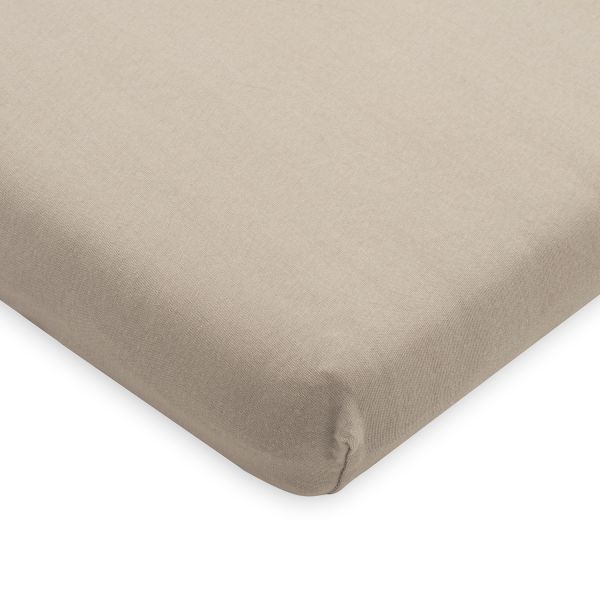 Jollein Hoeslaken Boxmatras Jersey Nougat 75 x 95 cm Jollein Hoeslaken Boxmatras Jersey Nougat 75 x 95 cm