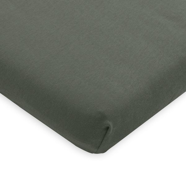 Jollein Hoeslaken Boxmatras Jersey Ash Green 75 x 95 cm