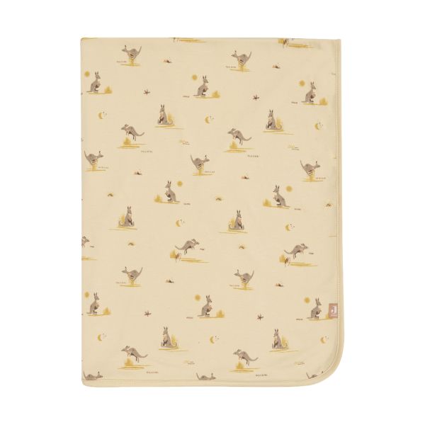 Jollein Hoeslaken - Jersey - 75 x 100 cm - Kangaroots