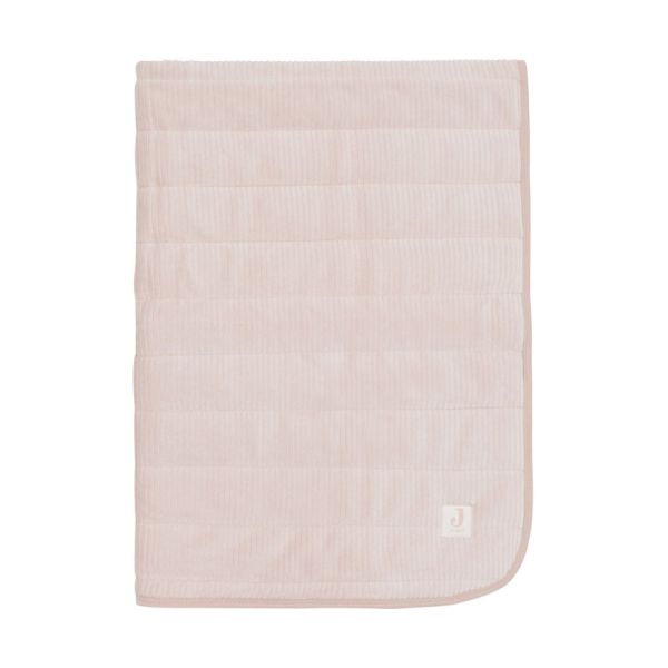Jollein Deken Wieg 75x100cm Velvet Rib - Wild Rose