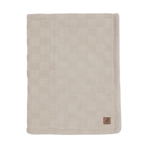 Jollein Deken Wieg Box Knit - Velvet - 75 x 100 cm - Warm Sand Jollein Deken Wieg Box Knit - Velvet - 75 x 100 cm - Warm Sand