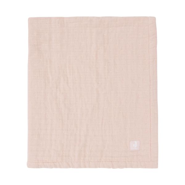 Jollein Deken - 75 x 100 cm - Hydrofiel - Jacquard Wild Rose GOTS 