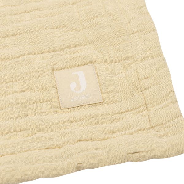 Jollein Deken Tetra - 75x100 cm - Jacquard Vanilla 