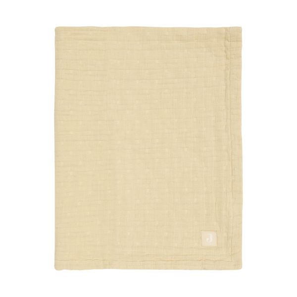 Jollein Deken Tetra - 75x100 cm - Jacquard Vanilla 