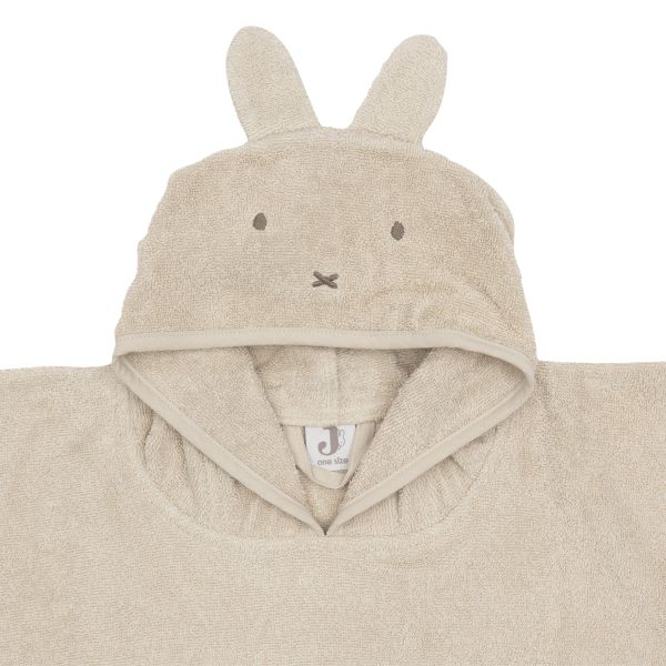 Jollein Badponcho - Nijntje - Badstof - Warm Sand