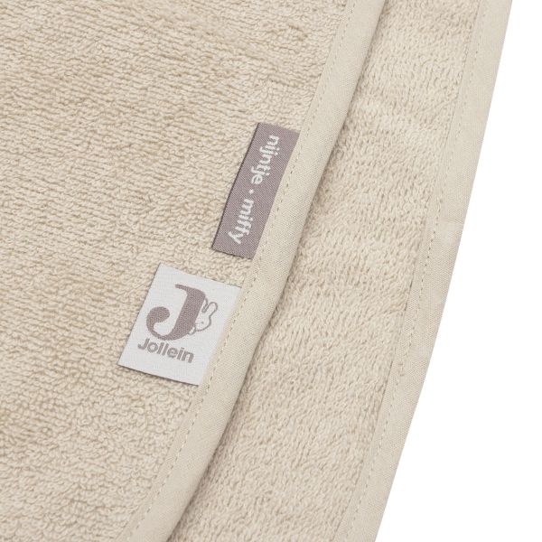 Jollein Badponcho - Nijntje - Badstof - Warm Sand