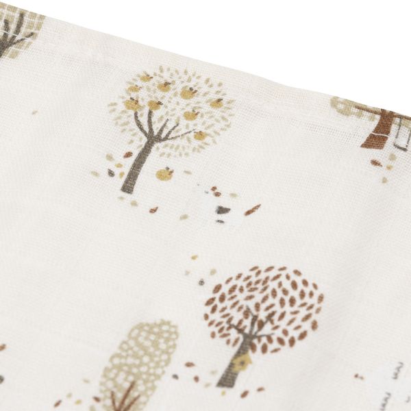 Jollein Tetra Doek - Tiny Park - Large - 115x115 cm - 2 Stuks