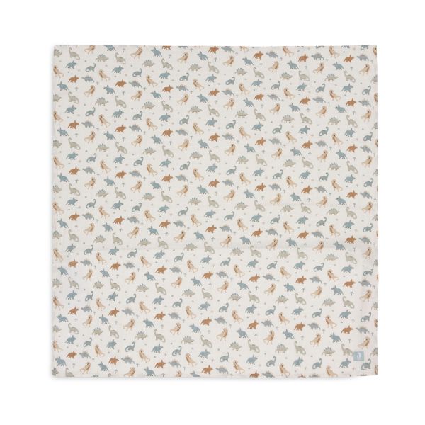 Jollein Roarsome Large Multidoek - 2 Pack - 115 x 115 cm - Hydrofiel Jollein Roarsome Large Multidoek - 2 Pack - 115 x 115 cm - Hydrofiel