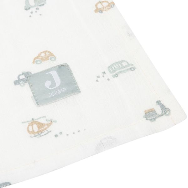 Jollein On The Go Tetra Doek Large - 2 Stuks - 115 x 115 cm 