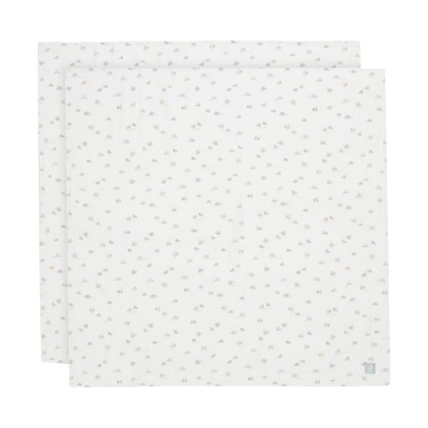 Jollein On The Go Tetra Doek Large - 2 Stuks - 115 x 115 cm 