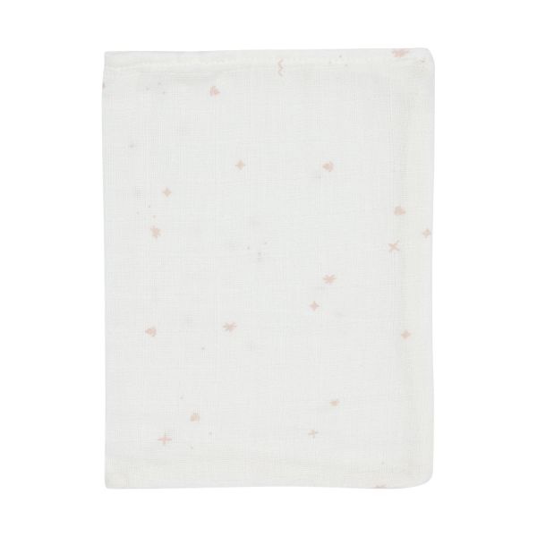 Jollein Twinkling Washandje - 3 Pack - 15 x 20 cm - tetra - Wild Rose Jollein Twinkling Washandje - 3 Pack - 15 x 20 cm - tetra - Wild Rose