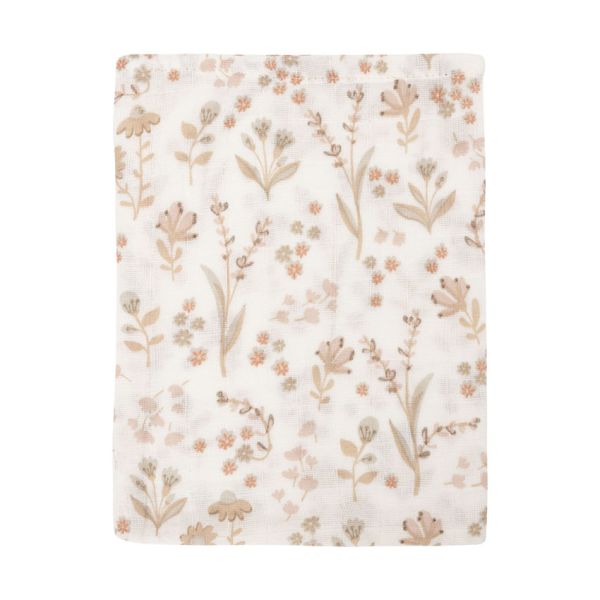 Jollein Bloomy Washandje - 3 Stuks - 15 x 20 cm - Tetra