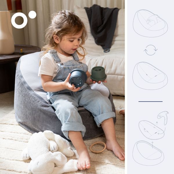 Doomoo Seat'N Grow - Grey Doomoo Seat'N Grow - Grey