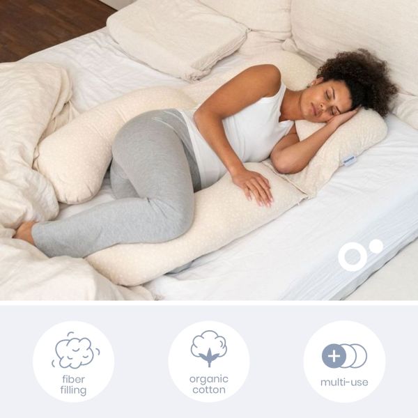 Doomoo Voedingskussen Maxxy - Flowers Sand Doomoo Voedingskussen Maxxy - Flowers Sand