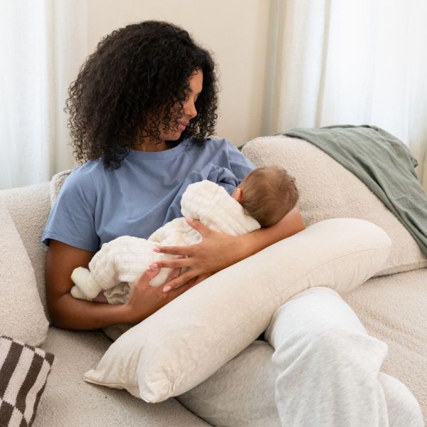 Doomoo Voedingskussen Maxxy - Flowers Sand Doomoo Voedingskussen Maxxy - Flowers Sand