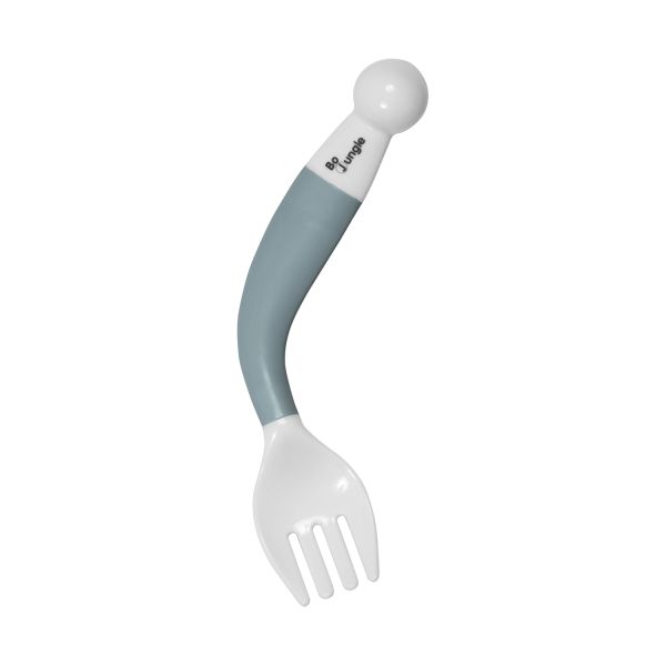 Bo Jungle B- Bendable Spoon And Fork Pastel Blauw Bo Jungle B- Bendable Spoon And Fork Pastel Blauw