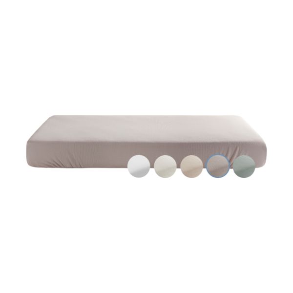 ZZZOO Airgosafe Hoeslaken Ledikant - 60 x 120 cm - Greige