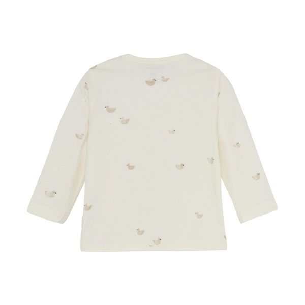 Noppies Nour Overslagshirt - Animals Pattern - Maat 50 - Offwhite Noppies Nour Overslagshirt - Animals Pattern - Maat 50 - Offwhite