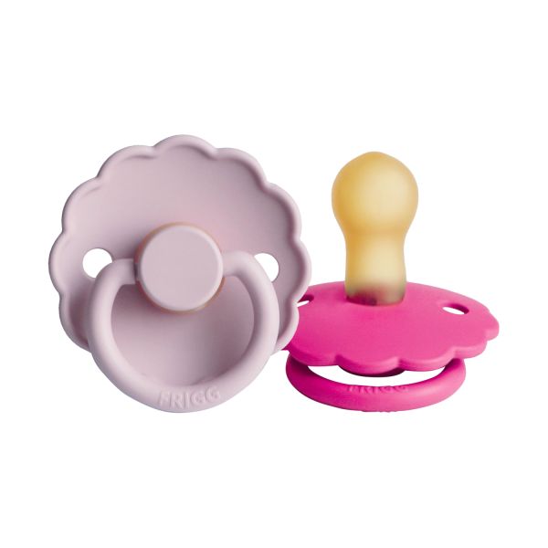 Frigg Daisy Fopspeen - 6-18 mnd (2 stuks) - Lila/Fuchsia Frigg Daisy Fopspeen - 6-18 mnd (2 stuks) - Lila/Fuchsia