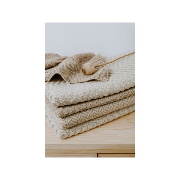 Baby's Only Wiegdeken Grace Beige 70 x 95 cm Baby's Only Wiegdeken Grace Beige 70 x 95 cm
