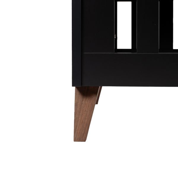 TWF Ledikant 60 x 120 - Commode XL 3 Laden 1 Deur - Hanglegkast XL 3 Deuren 2 Lade Modena Walnoot TWF Ledikant 60 x 120 - Commode XL 3 Laden 1 Deur - Hanglegkast XL 3 Deuren 2 Lade Modena Walnoot