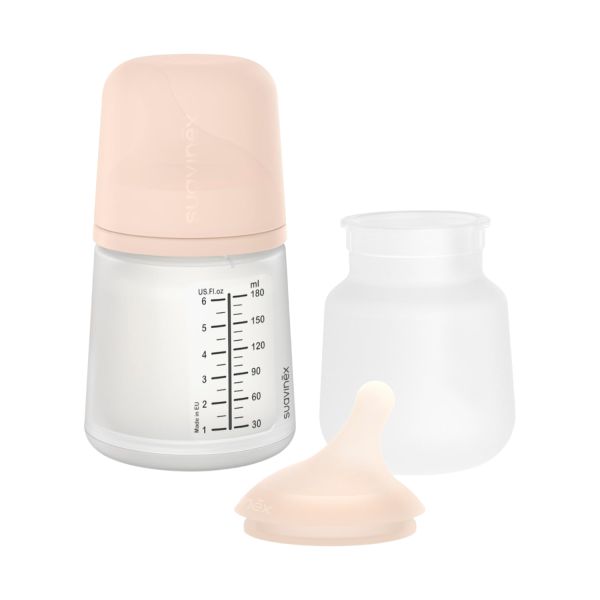 Suavinex Zero Zero Flespakket - 180ml - Fair Suavinex Zero Zero Flespakket - 180ml - Fair