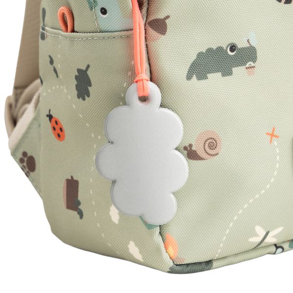 Done By Deer Rugzak - Tiny Trails - Green - 4L Done By Deer Rugzak - Tiny Trails - Green - 4L