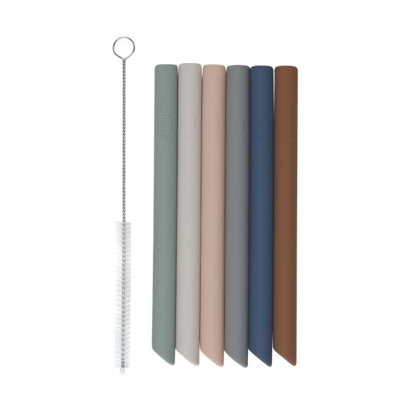 Jollein Rietjes Siliconen Multicolour 6-Pack Jollein Rietjes Siliconen Multicolour 6-Pack