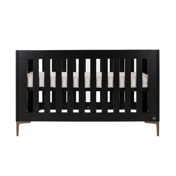 TWF Ledikant 70 x 140 - Commode XL 3 Laden 1 Deur - Hanglegkast 2 Deuren 1 Lade Modena Metaal