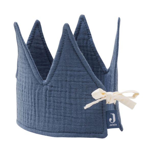 Jollein Verjaardagskroon Jeans Blue 12 x 35 cm Jollein Verjaardagskroon Jeans Blue 12 x 35 cm