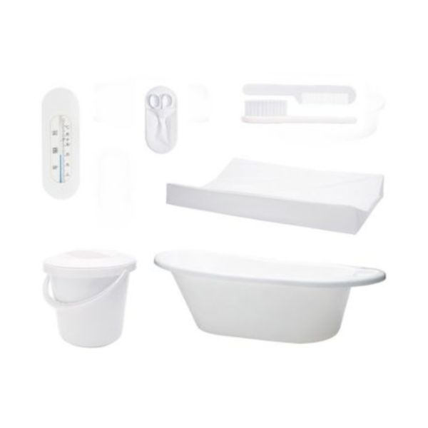 Bébé Basics Badset Uni Wit Bébé Basics Badset Uni Wit