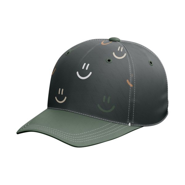 Jep! Kids Cap - Smiley Grey - Maat 46-48